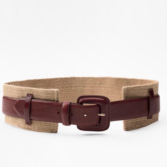 ZARA  Leather Belt(Brown, US 32/EUR 85/UK 32 or US 34/EUR 90/UK 34) - Picture 6 of 12